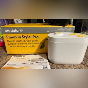Medela Pump in style pro  Breast Pump and new resupply Kit 24mm